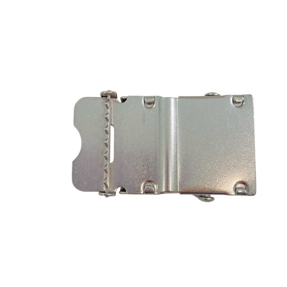 Calvin Klein Jeans Silver Belt Buckle Replacement With CK Logo Metal Design Dura - Picture 5 of 16